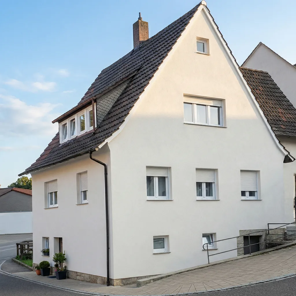 Nachher - Fassadensanierung Bad Brückenau